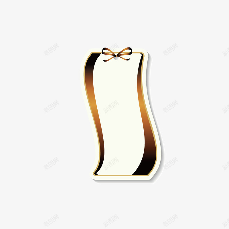 精美吊牌边框标签png免抠素材_新图网 https://ixintu.com 产品促销 产品包装 产品边框 促销海报 包装设计 吊牌 挂牌 淘宝促销 电商促销 蝴蝶结