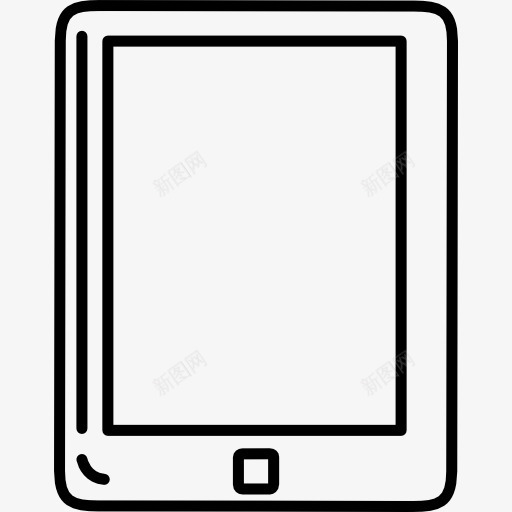 平板外形图标png_新图网 https://ixintu.com 中风的图标 工具 工具和器具 概述 片 电脑 计算机
