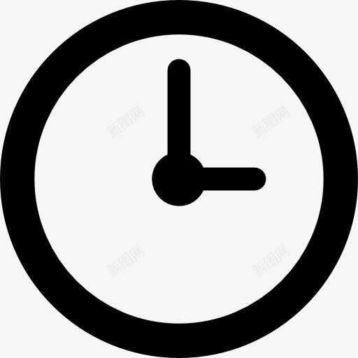 墙上的时钟图标png_新图网 https://ixintu.com 圆形时钟 工具 挂钟 控制 教育 教育图标 时钟 时间 类