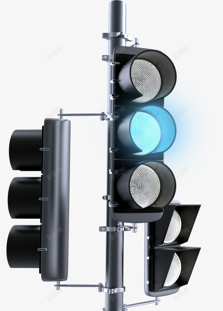 路灯png免抠素材_新图网 https://ixintu.com 火车路灯 路灯 铁杆路灯 黑色路灯