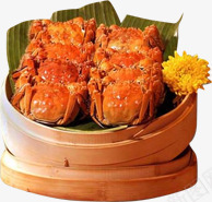螃蟹png免抠素材_新图网 https://ixintu.com 动物 蒸笼 螃蟹 食材 食物