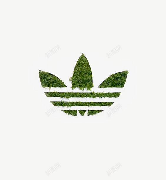 绿色三叶草标志png免抠素材_新图网 https://ixintu.com ADIDAS 三叶草 三叶草免扣PNG 创意 民族风 潮牌 花纹 运动品牌 运动装备