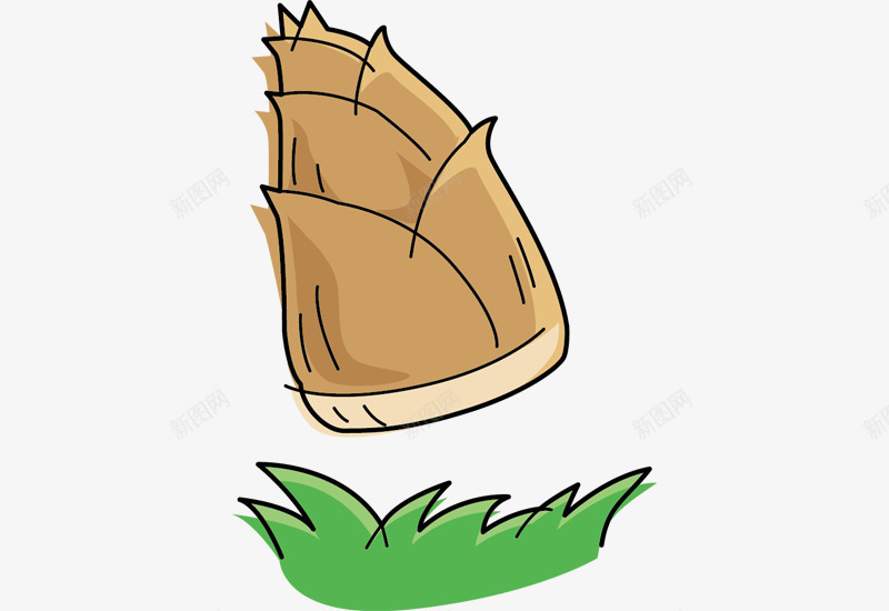 美味竹笋食物png免抠素材_新图网 https://ixintu.com 健康环保 免抠 新鲜食材 有机蔬菜 笋片 绿叶蔬菜 食物系列