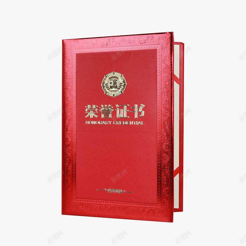 红色获奖证书png_新图网 https://ixintu.com 产品实物 定制证书 红色 荣誉证书 获奖书 获奖证书