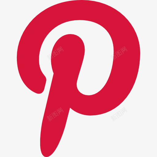 Pinterest图标png_新图网 https://ixintu.com Pinterest 品牌和标志 标志 标识 社交媒体 社交网络