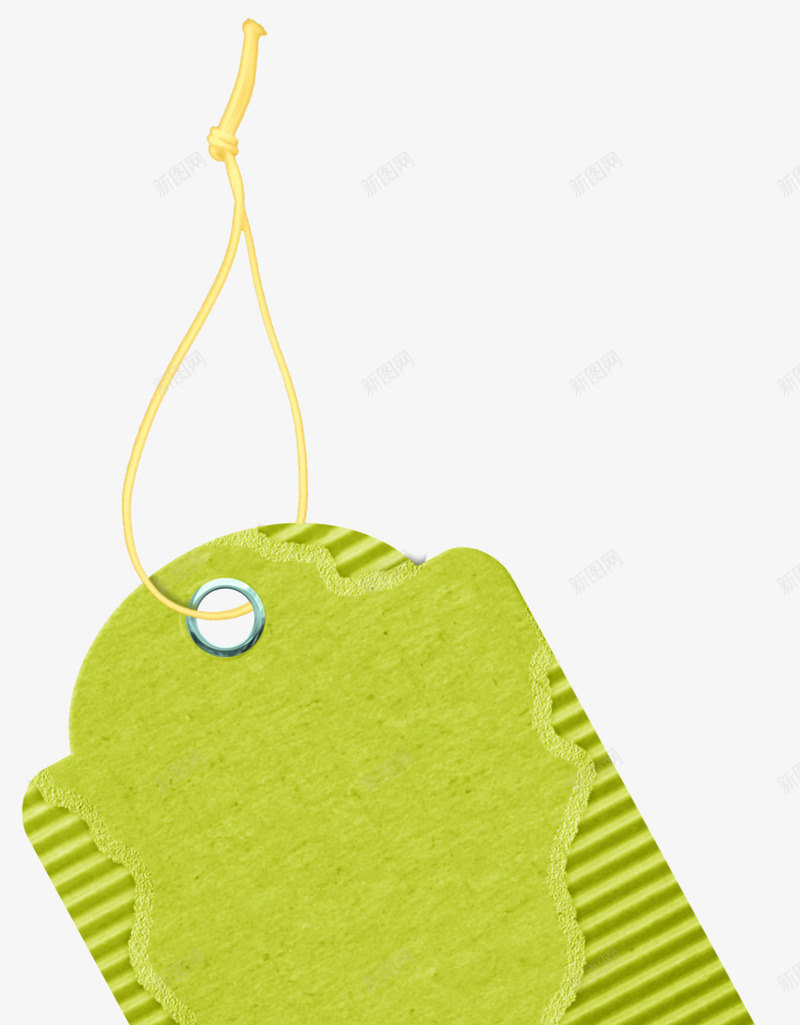 绿色小吊牌标签文案背景png免抠素材_新图网 https://ixintu.com 小吊牌 文案背景 标签 绿色