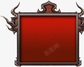 红色游戏公告板海报背景png免抠素材_新图网 https://ixintu.com 公告板 海报 背景 色游戏