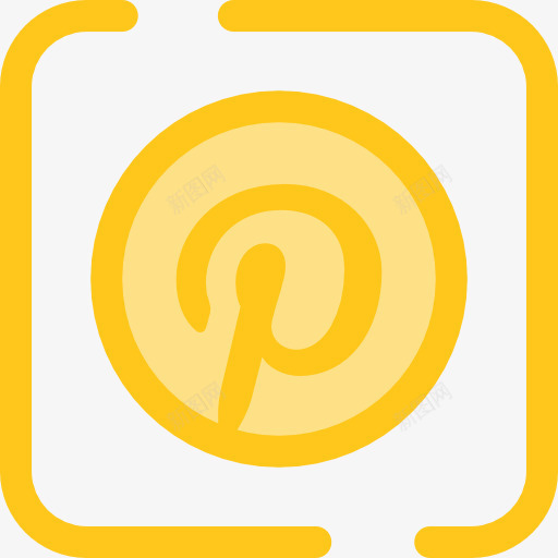 Pinterest图标png_新图网 https://ixintu.com Pinterest 品牌和标志 标志 标识 社交媒体 社交网络