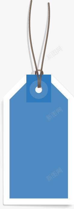 吊牌png免抠素材_新图网 https://ixintu.com 吊牌 文本框 蓝色