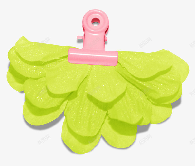 DIY花朵夹子png免抠素材_新图网 https://ixintu.com diy 夹子 布艺花朵 手工制作 粉色夹子 花朵