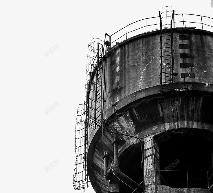 工业时代建筑png免抠素材_新图网 https://ixintu.com 工业时代 建筑 破旧 素材 钢铁