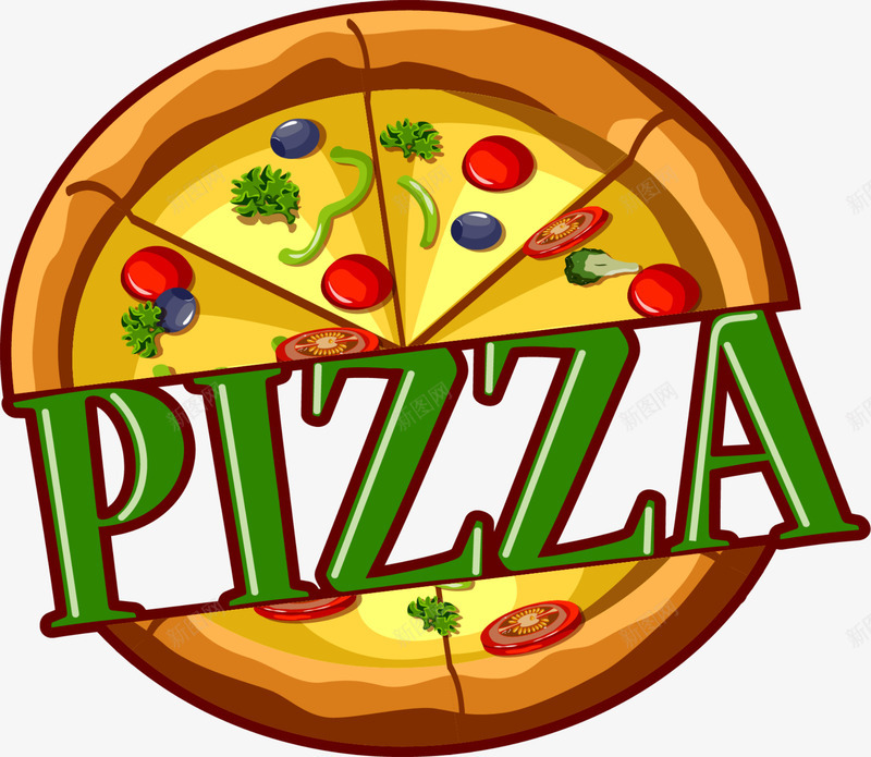 小清新黄色披萨png免抠素材_新图网 https://ixintu.com pizza 小清新披萨 水彩 简约披萨 美味披萨 黄色披萨