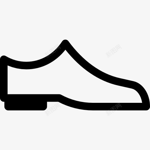 一只鞋图标png_新图网 https://ixintu.com 优雅 时尚 服装 衣服 鞋 鞋类