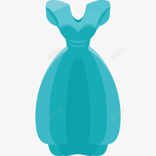 礼服图标png_新图网 https://ixintu.com 优雅 时尚 服装 礼服 衣服