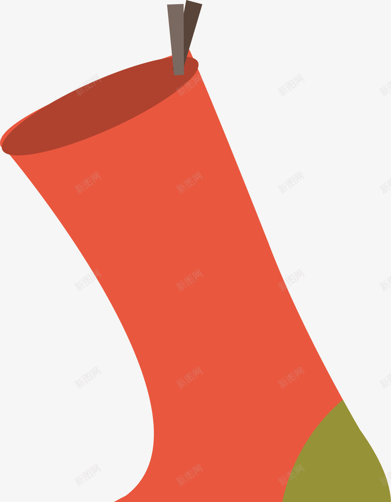 冬日红色卡通圣诞袜png免抠素材_新图网 https://ixintu.com Christma Christmas Merry 冬日袜子 圣诞节 圣诞袜 节日袜子 装饰图案