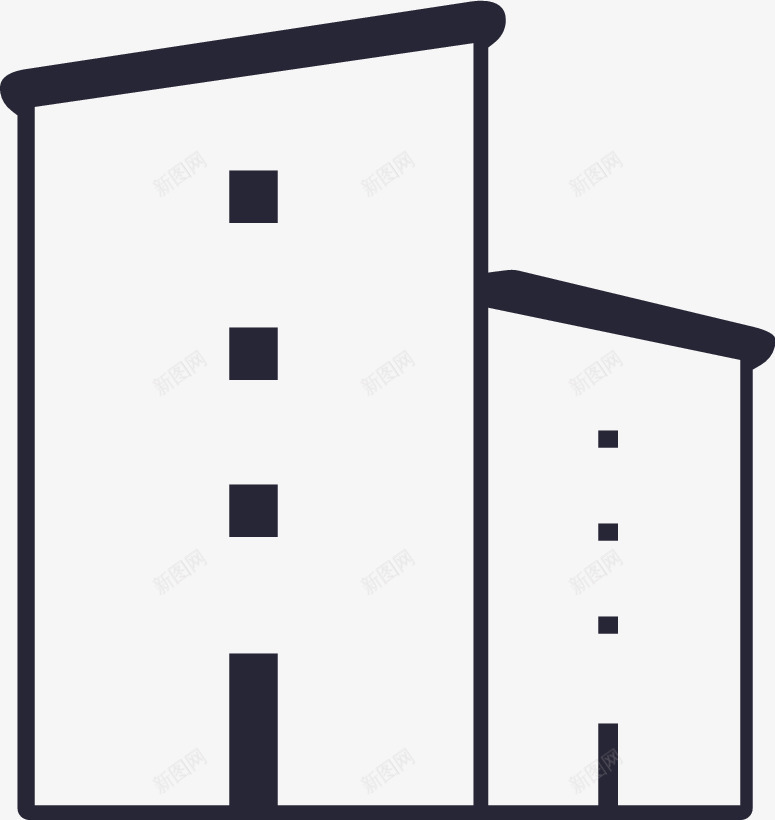 土地房产矢量图图标eps_新图网 https://ixintu.com 土地房产 矢量图