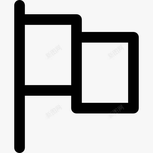 旗图标png_新图网 https://ixintu.com 国家 国旗的象征 地图和国旗 旗杆 民族