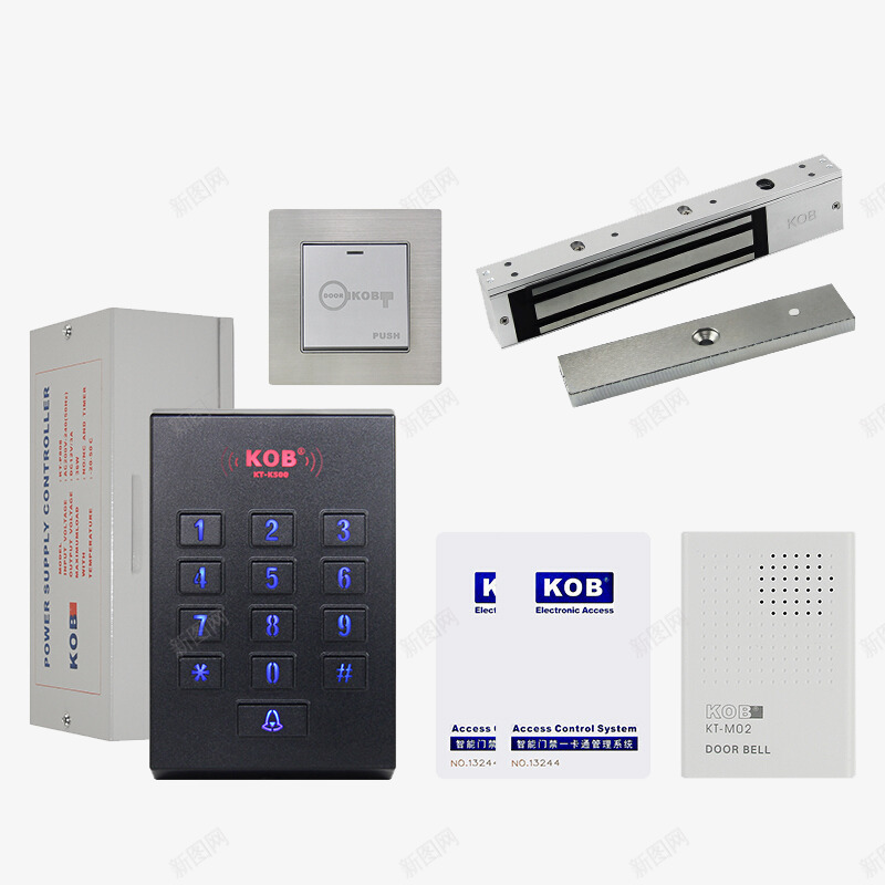 家用出租屋智能门禁png免抠素材_新图网 https://ixintu.com 智能门禁 电子密码 门禁