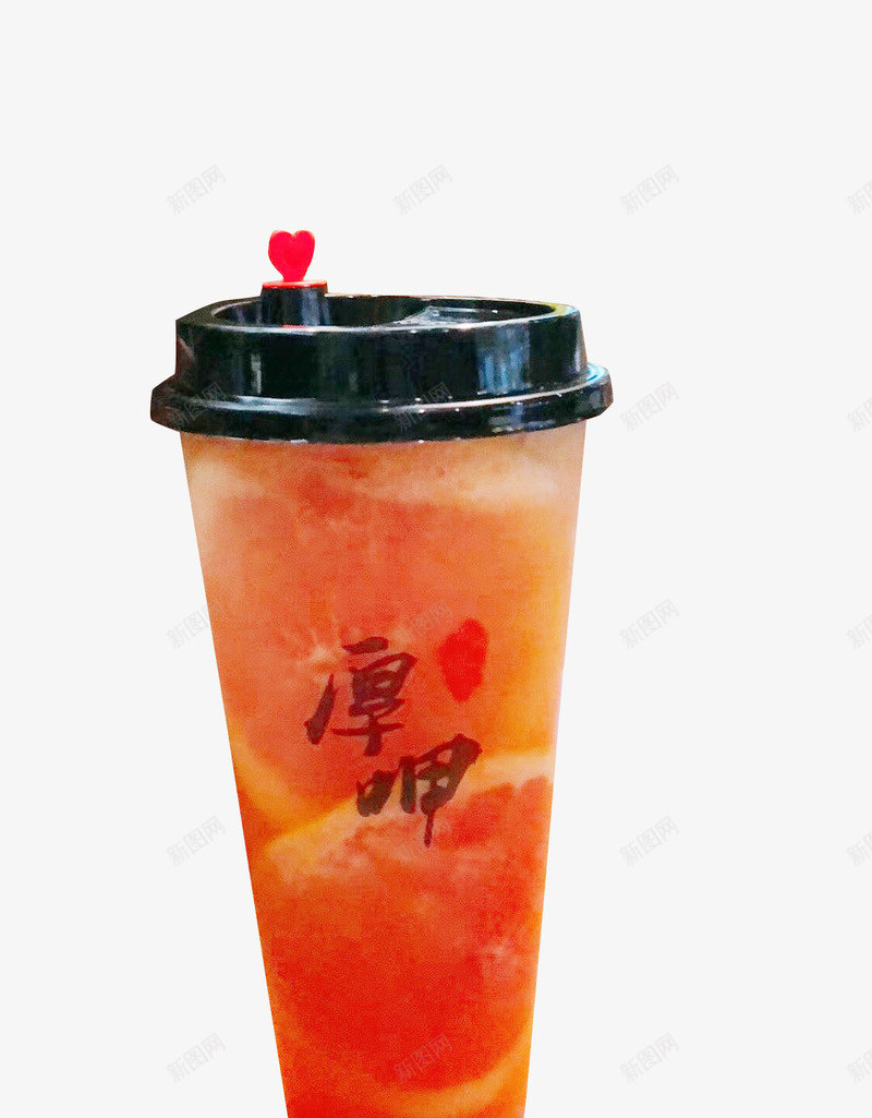 厚呷柚子奶茶奶盖png免抠素材_新图网 https://ixintu.com 厚呷 奶盖 奶茶 柚子