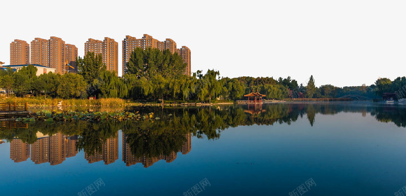 醉人的晨湖png免抠素材_新图网 https://ixintu.com 倒影 名胜古迹 地方景点 实物图 摄影图 晨湖 高清图片
