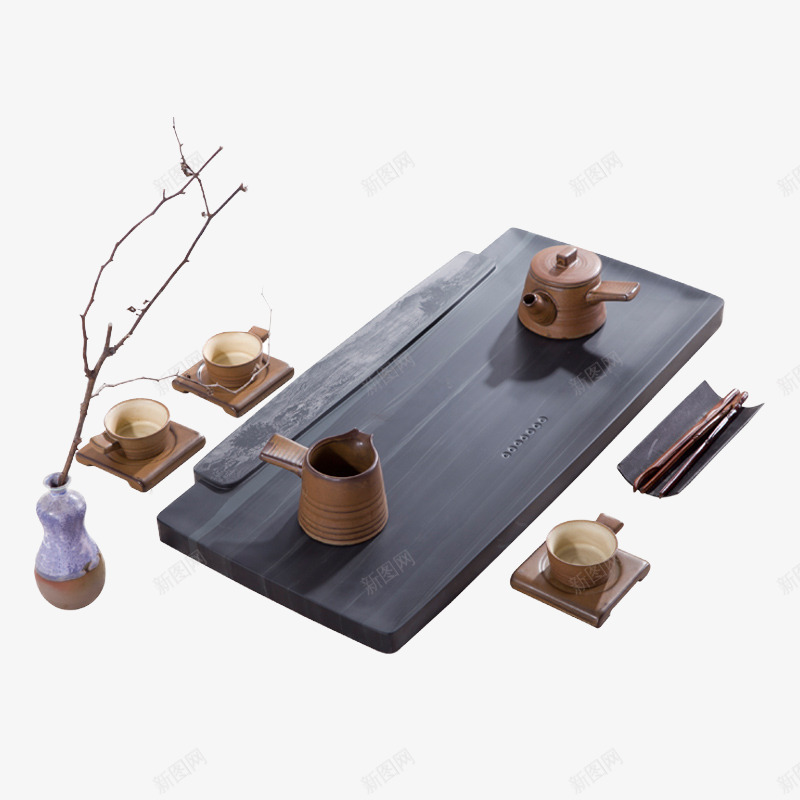皇廷玉石茶盘1png免抠素材_新图网 https://ixintu.com 产品实物 工艺品 摆件 茶 茶盘 茶艺 装饰