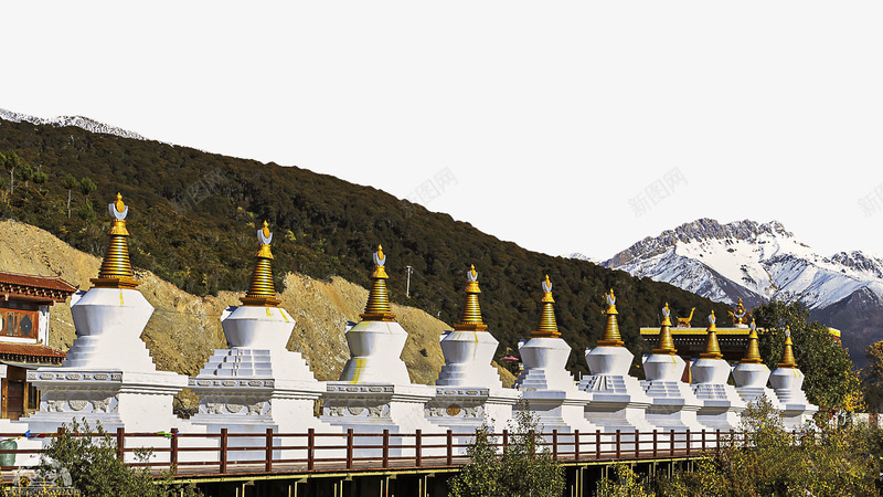 白马雪山建筑png免抠素材_新图网 https://ixintu.com 名胜古迹 图片 地方景点 实物图 摄影图 自然景观 高清图片