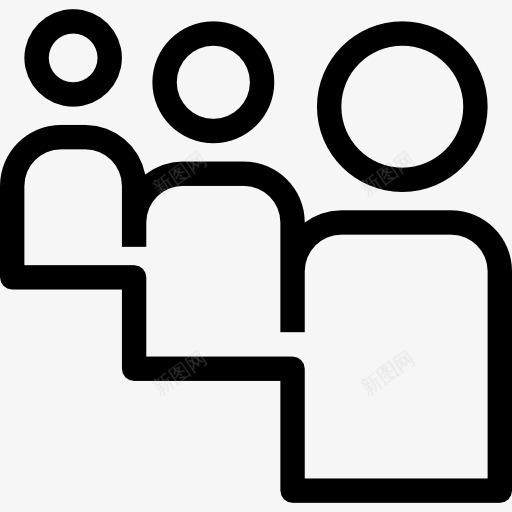 聚友网图标png_新图网 https://ixintu.com 品牌和标志 微软 标志 标识 社交媒体 社交网络 聚友网