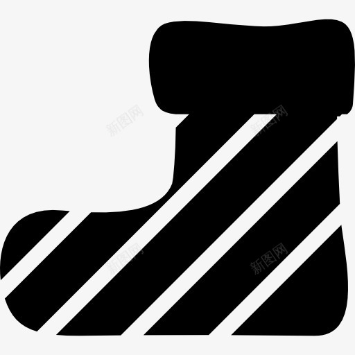 圣诞袜图标png_新图网 https://ixintu.com 圣诞节 时尚 服装 袜子 装饰