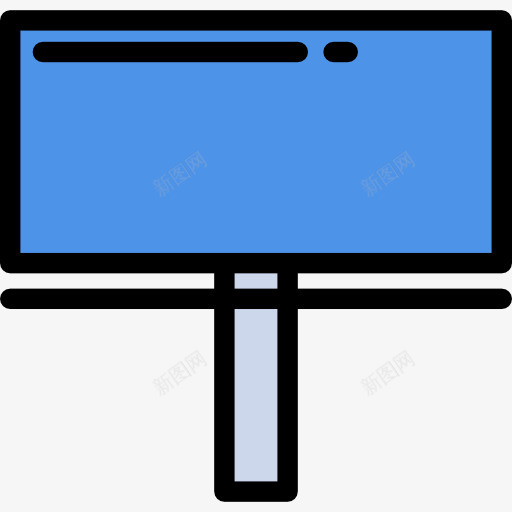 广告牌图标png_新图网 https://ixintu.com 公告 广告 广告牌 建筑 建筑与城市 标志 海报
