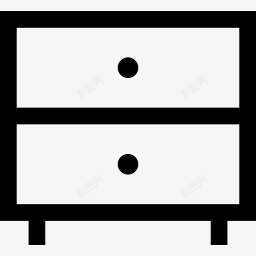 抽屉图标png_新图网 https://ixintu.com 优雅 古董 家具 家具和家用 抽屉