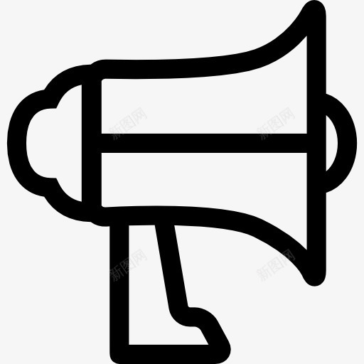 喊着扩音器图标png_新图网 https://ixintu.com 公告 喊 扩音器 扬声器 技术 抗议 播音员