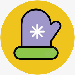 圣诞节装饰卡通圣诞节手套图标png_新图网 https://ixintu.com 创意 喜庆 圣诞节图标 快乐 手套 矢量吊牌 简约 节日素材