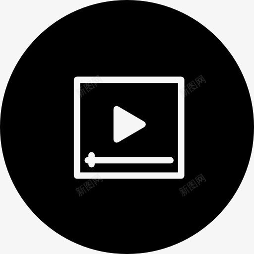 视频播放器界面内圆轮廓象征图标png_新图网 https://ixintu.com 圆形 大纲 接口 播放器 标志 球员 符号 视频 视频圈