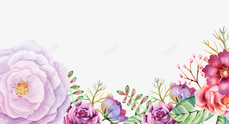 卡通手绘母亲节鲜花psd免抠素材_新图网 https://ixintu.com 卡通 卡通手绘母亲节鲜花 叶子 彩色 手绘 母亲节 花朵 鲜花