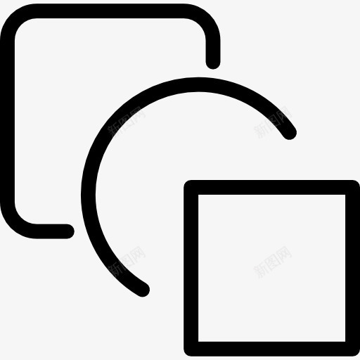 混合图标png_新图网 https://ixintu.com 图形工具 图形编辑 平面设计 界面 编辑工具 艺术与设计 融合 设计