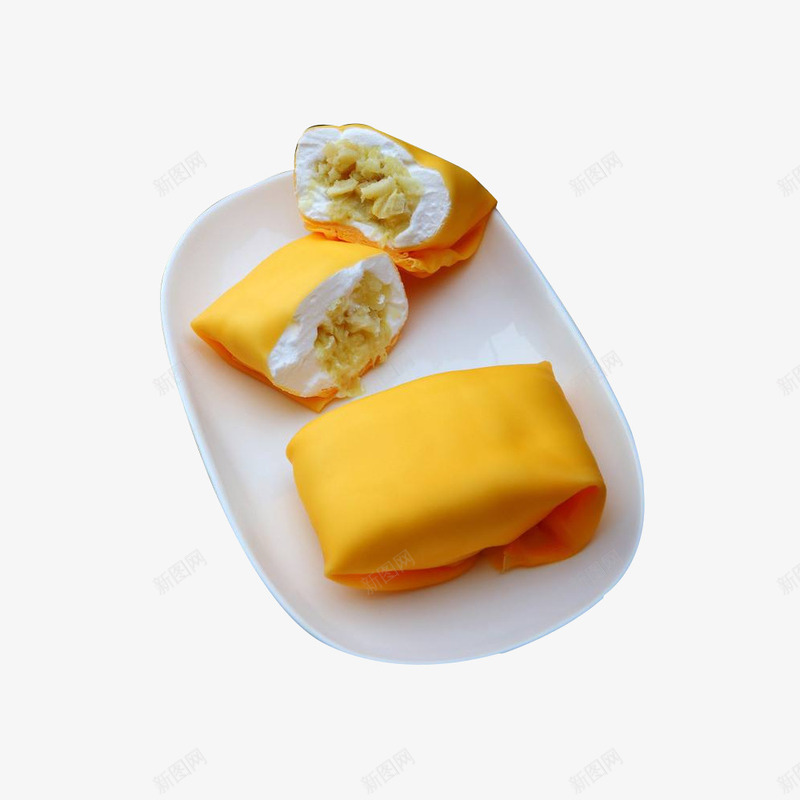 奶茶伴侣榴莲班戟png免抠素材_新图网 https://ixintu.com 下午茶 下午茶必备 小吃 榴莲 榴莲班戟 水果 班戟 美味 美食 美食美味 西式