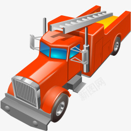 消防车图标png_新图网 https://ixintu.com 救火车 消防车