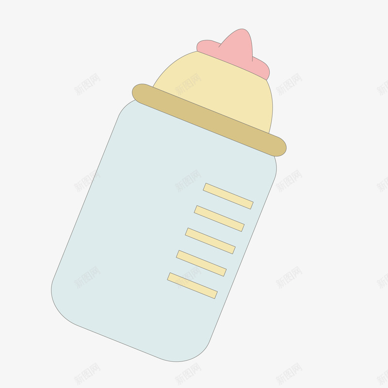 手绘卡通婴儿奶瓶png免抠素材_新图网 https://ixintu.com 卡通奶瓶 卡通婴儿用品 奶瓶 婴儿奶瓶 婴儿用品 扁平化奶瓶