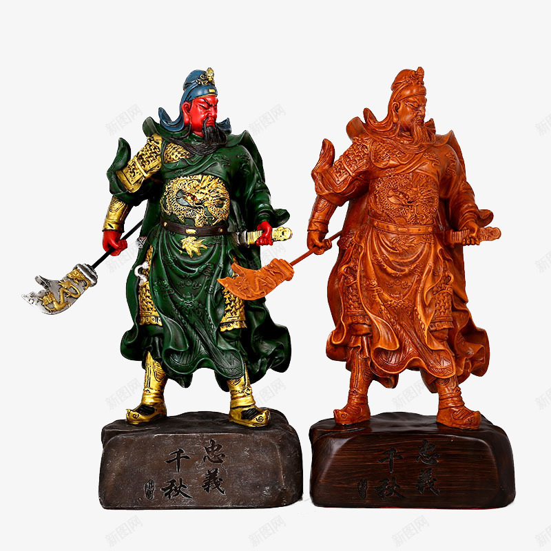 关公摆件png免抠素材_新图网 https://ixintu.com 产品实物 人物 关公 工艺品 摆件 摆设 装饰