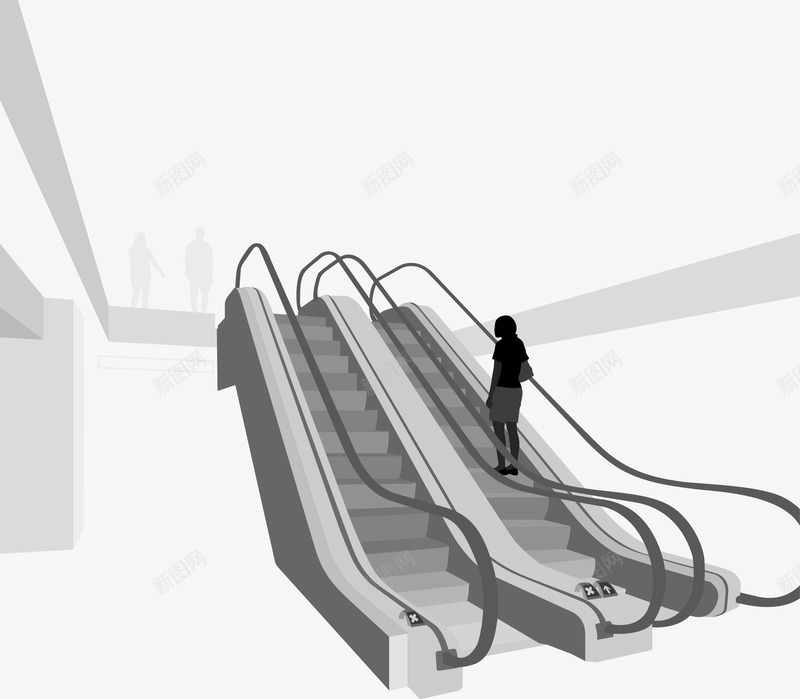 商场电梯png免抠素材_新图网 https://ixintu.com 商场 商场电梯