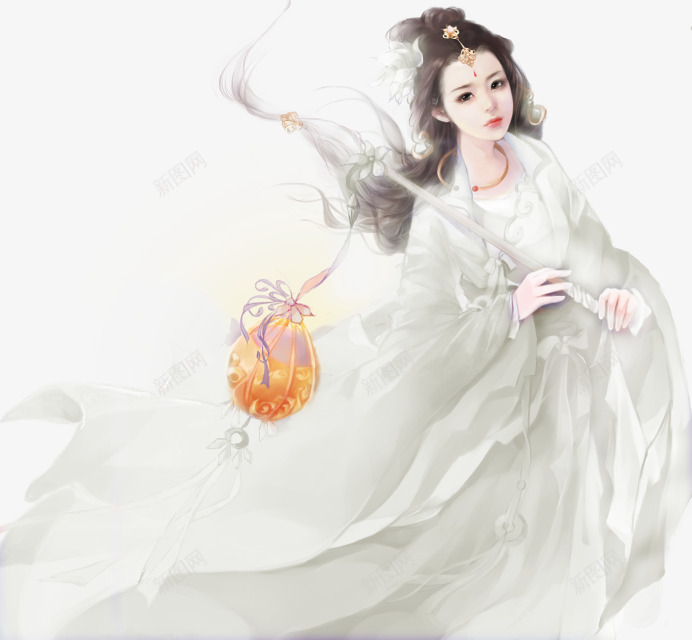 手绘蓬莱公主赵渊妃png免抠素材_新图网 https://ixintu.com 公主 手绘 蓬莱 赵渊妃