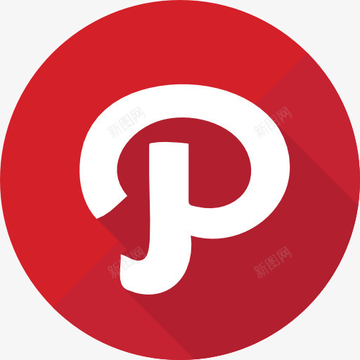 Pinterest图标png_新图网 https://ixintu.com Pinterest 品牌 品牌和标志 标志 标识 社交媒体 社交网络