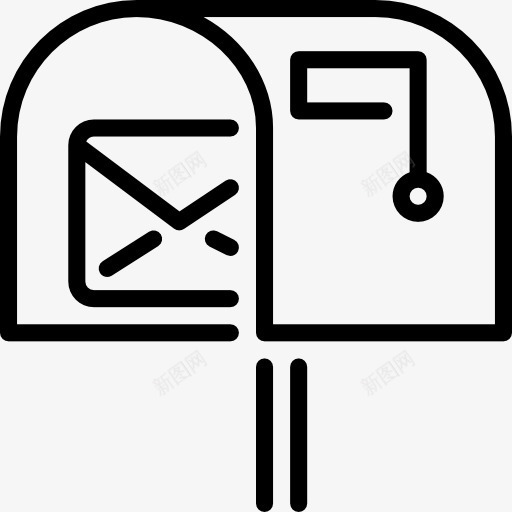 邮箱图标png_新图网 https://ixintu.com 工具 工具和用具 界面 符号 通讯 邮件 邮箱