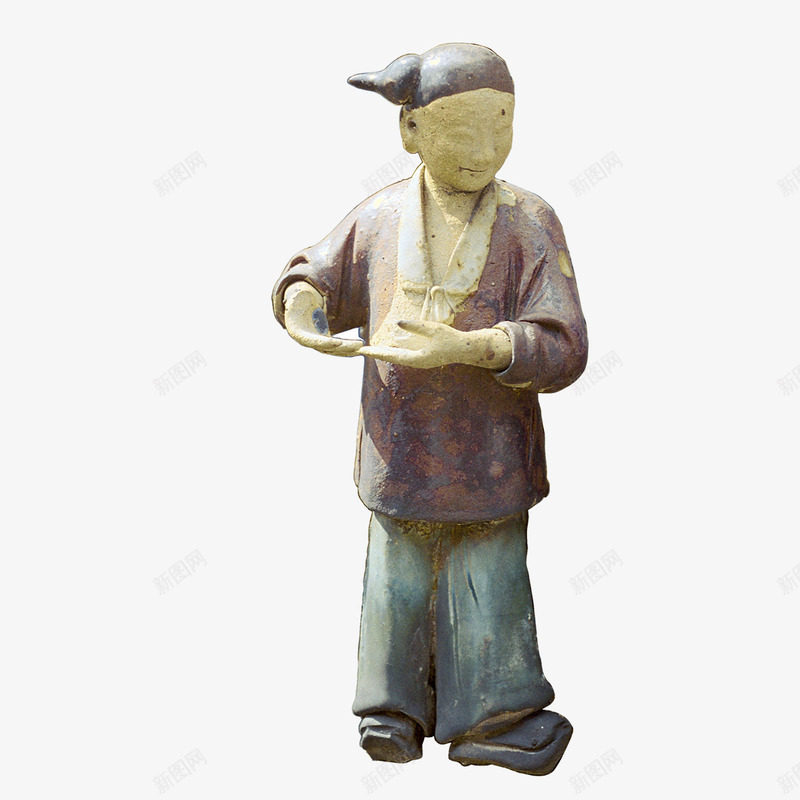 店小二陶瓷玩偶png免抠素材_新图网 https://ixintu.com 店小二 摆件 玩偶 陶瓷