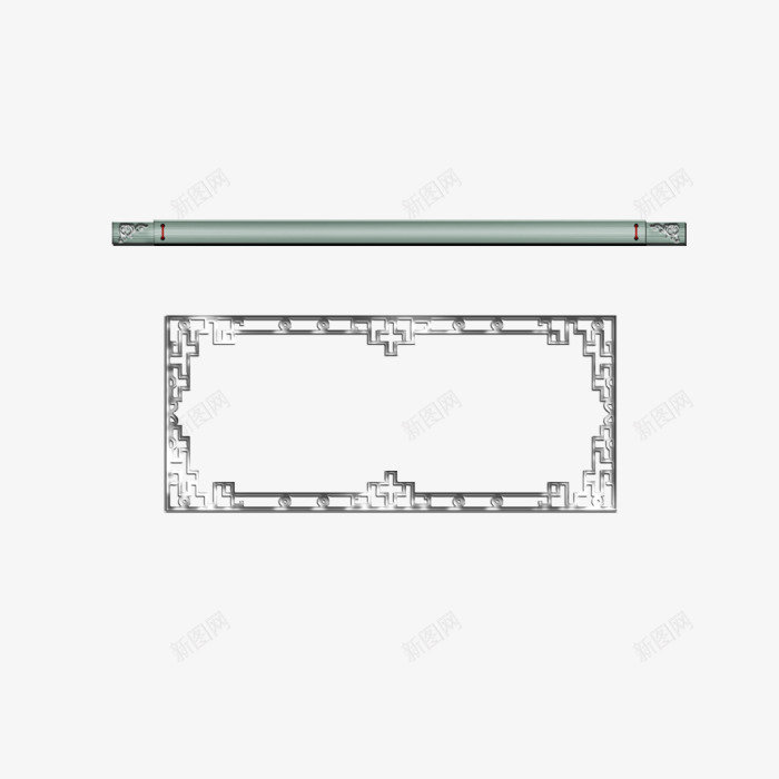 方框png免抠素材_新图网 https://ixintu.com 圆 灰色 边框