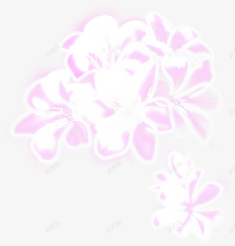 粉色朦胧花朵美景母亲节png免抠素材_新图网 https://ixintu.com 朦胧 母亲节 粉色 美景 花朵