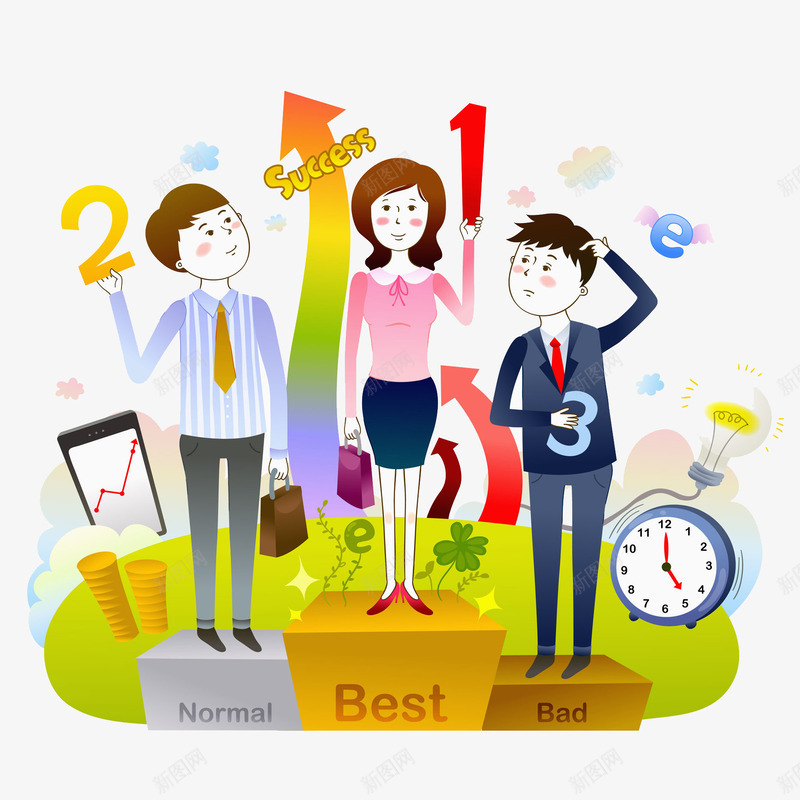 获奖的前三名png免抠素材_新图网 https://ixintu.com nbsp 冠军 前三名 卡通手绘 名次 排名 排序 排行 次序 热销排行 荣誉 获奖