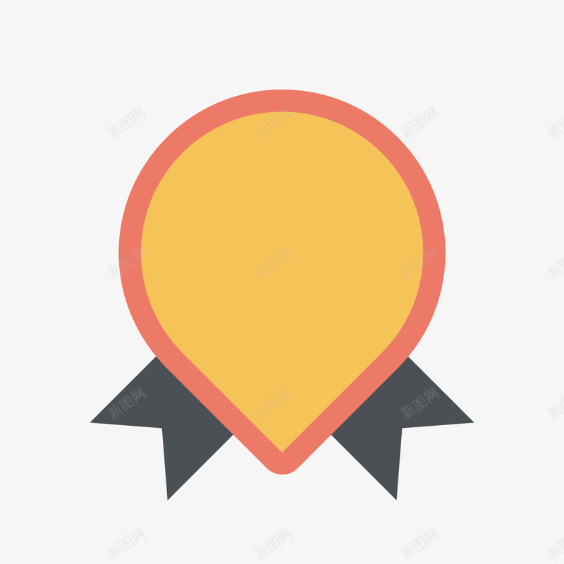 荣誉勋章矢量图ai免抠素材_新图网 https://ixintu.com 勋章 矢量素材 素材 矢量图