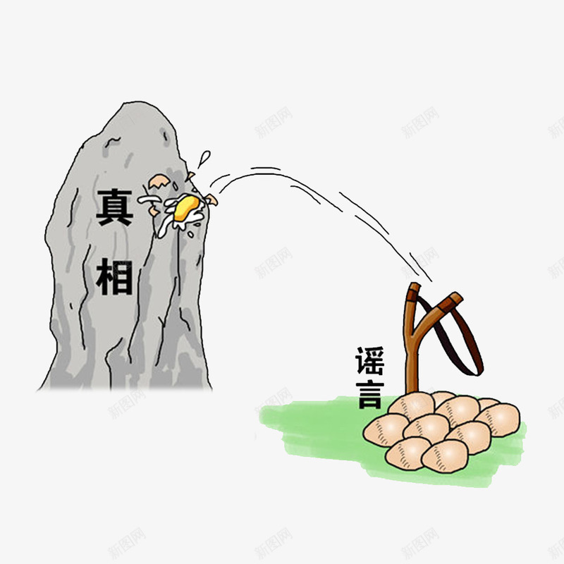 卡通求真相破谣言的png免抠素材_新图网 https://ixintu.com 事实真相 有效的 求实 求真 真实的 真相只有一个