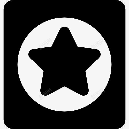 星星按钮图标png_新图网 https://ixintu.com 广场 晚上 最喜欢的形状 象征